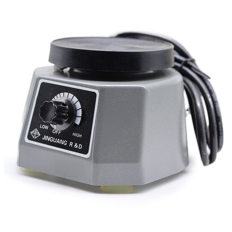 Οδοντιατρικός γύψος δονητής μηχανή ανάμιξης γύψου Εξοπλισμός οδοντιατρικού εργαστηρίου 4'' Στρογγυλός μικρός γύψος μεταβλητής έντασης