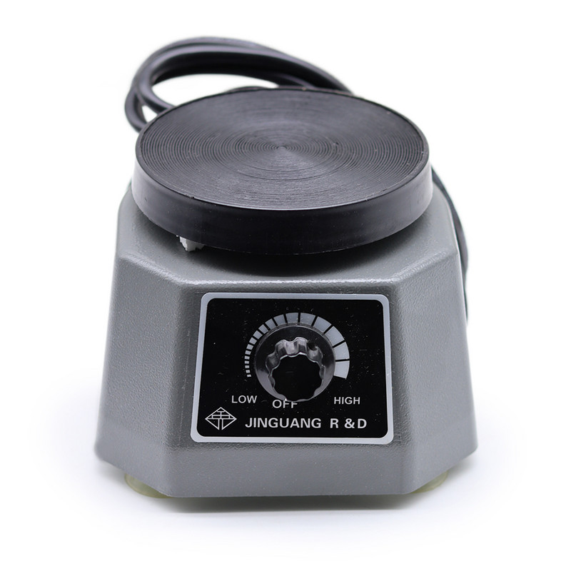 Οδοντιατρικός γύψος δονητής μηχανή ανάμιξης γύψου Εξοπλισμός οδοντιατρικού εργαστηρίου 4'' Στρογγυλός μικρός γύψος μεταβλητής έντασης