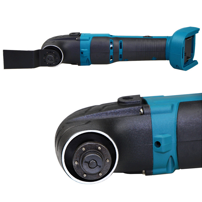 21V oscilirajući višenamjenski alat s promjenjivom brzinom, akumulatorska električna pila bez četkica, trimer za drvene radove, lopata, alat za rezanje s dodacima