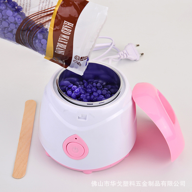 Professzionális Wax Heater epilátor szőrtelenítő eszköz Paraffin melegítő melegítő Mini SPA kézi epilátor lábak paraffin viasz gép EU Pl