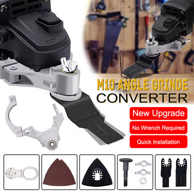 Conversie polizor unghiular Set capete universal 100 Adaptor de tip M10 Instrument de lustruit cu lopată electrică multifuncțională de tundere