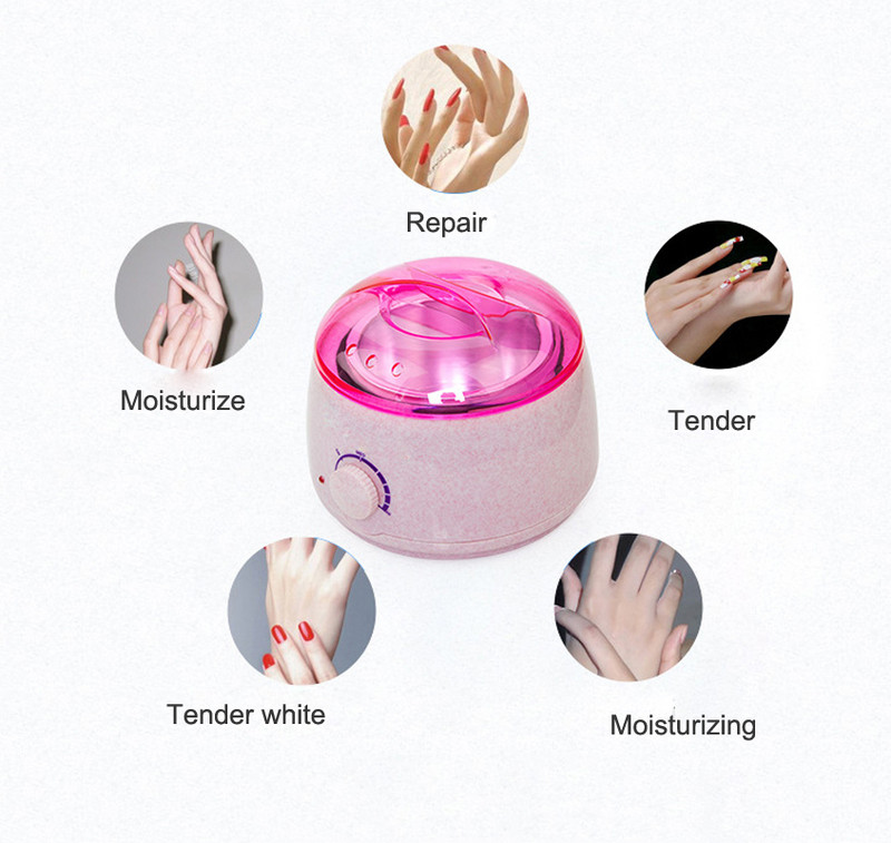 Wax Warmer Mini Wax Heater Feet Mini SPA Hand Machine testszőrtelenítő szőrtelenítő eszköz gyantázó készlet epilátor paraffin viasz