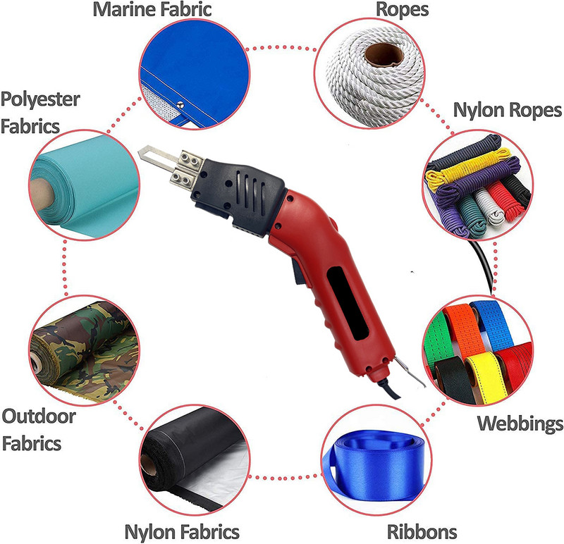 Léghűtéses elektromos forró kés kendő Forró kés kötél faltörlő habvágó szerszám állítható Power Cute szerszámkészlettel Tartozékok