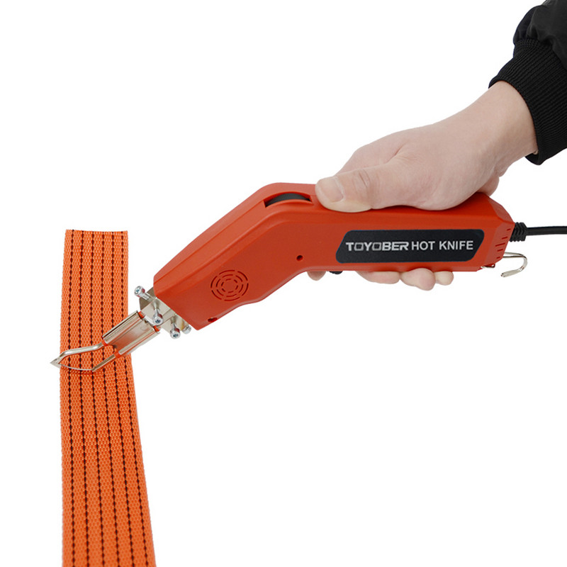 Set ručnog alata Vrući grijaći nož Rezač Uže Tkanina Tkanina Gumeni nož za rezanje Električne škare za tkaninu s nožicom za rezanje