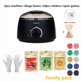 Paraffin Wax Warmer 200cc mini Wax Heater 3 zacskó viaszbab Feet Mini SPA Hand Machine testszőrtelenítő szőrtelenítő eszköz