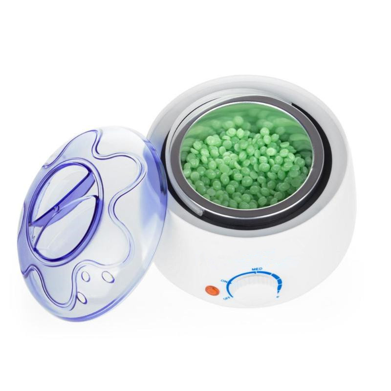 Paraffin Wax Warmer 200cc mini Wax Heater 3 zacskó viaszbab Feet Mini SPA Hand Machine testszőrtelenítő szőrtelenítő eszköz