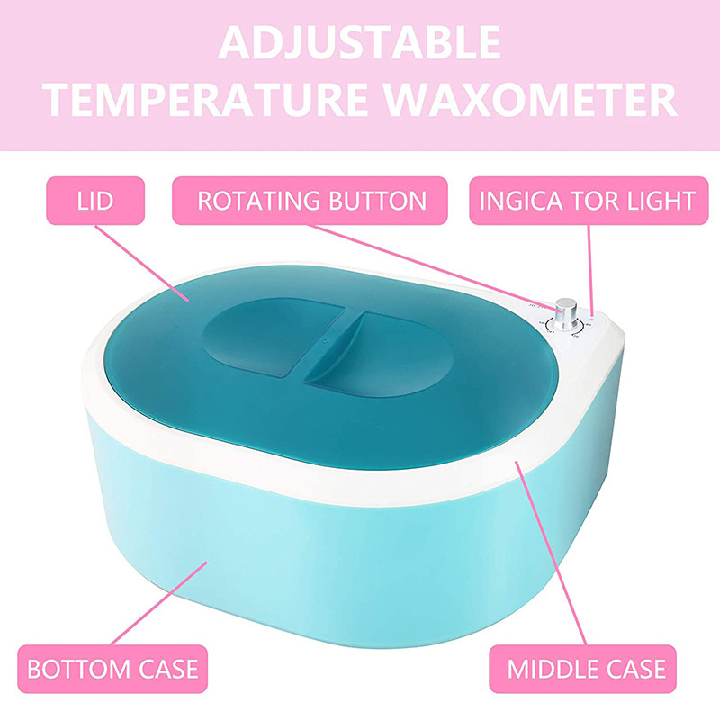 Wax Therapy Heater Paraffin fűtőgép Állítható hőmérsékletű Wax Off Szépségszalon Spa Care Elektromos csizma kesztyűk