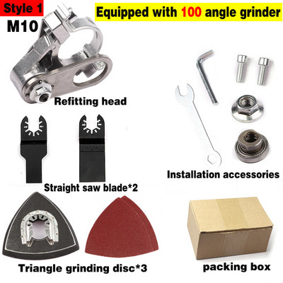 Conversie polizor unghiular Adaptor universal pentru cap M10 M14 Filet pentru polizor unghiular tip 100 115 Polizor Polizor Lustruit Oscilant