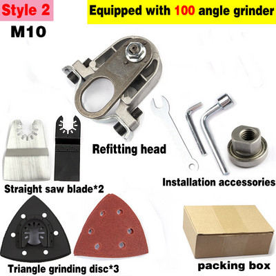 Conversie polizor unghiular Adaptor universal pentru cap M10 M14 Filet pentru polizor unghiular tip 100 115 Polizor Polizor Lustruit Oscilant