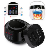 ZK30 500CC Wax Heater melegítő szőrtelenítő viaszgép SPA test epilátor paraffin viasz edény Smart LCD hőmérséklet kijelző