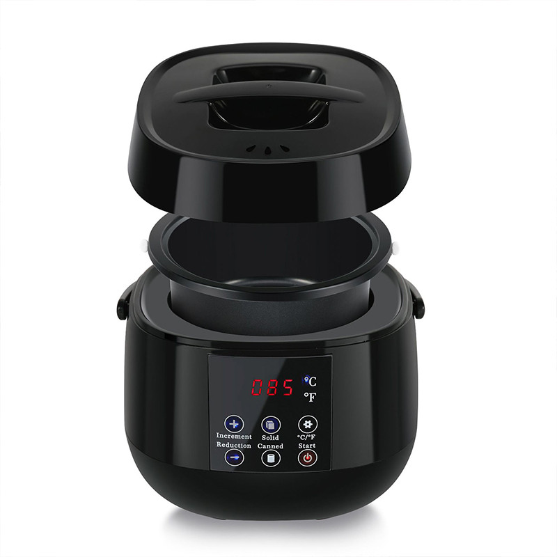 ZK30 500CC Wax Heater melegítő szőrtelenítő viaszgép SPA test epilátor paraffin viasz edény Smart LCD hőmérséklet kijelző