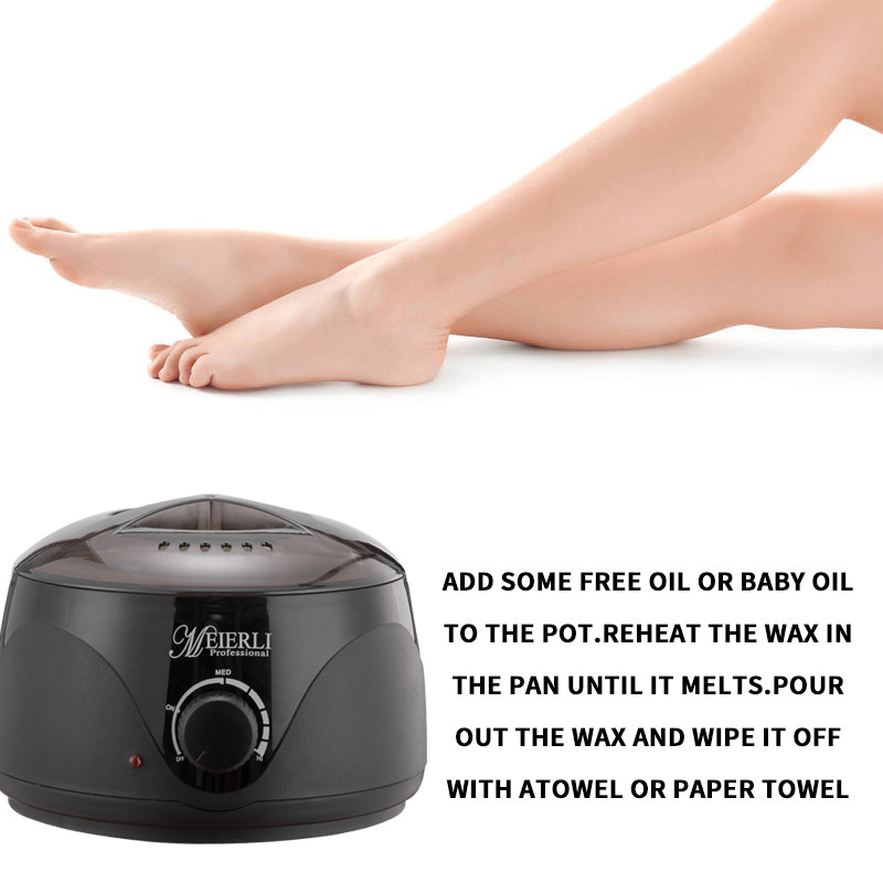 Stroj za topljenje voska Grijač zrna voska Terapijski pot za uklanjanje dlačica Stroj za uklanjanje dlačica za muškarce i žene SPA za uklanjanje dlačica