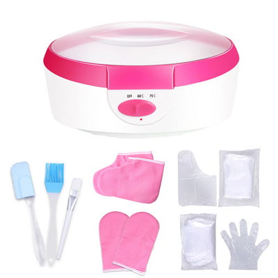Μηχανή παραφίνης για χέρια και πόδια Paraffin Wax Bath Quick Heat Paraffin Wax Warmer with 200g Paraffin Wax 2 Mitts Booties