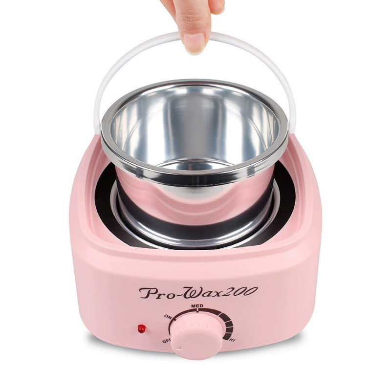 Plaukų šalinimo priemonė Pro Wax 200 vaško lydymo aparatas Pažastų kojų plaukų skutimosi vaškas tirpstantis pupelių vaško terapijos aparatas