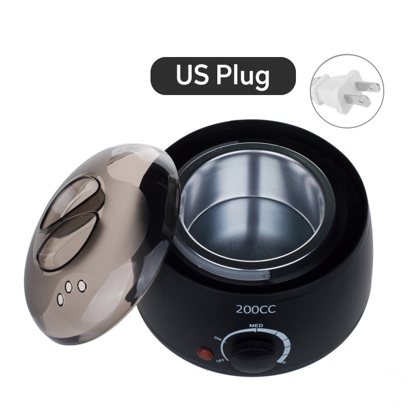 200CC Wax Heater szőrtelenítő viaszgép paraffin viasz melegítő edény SPA kéz láb test szőr epilátor szőrtelenítő dropshipping