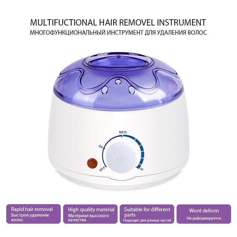 Wax Heater szőrtelenítő epilátor szőrtelenítő gép Wax-melt gyantázó készlet Paraffin Heater Wax Bean gyöngyfűtő gép