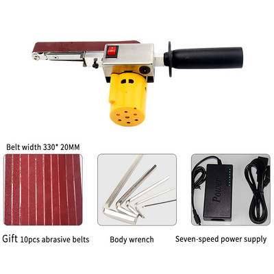 Poliravimo įrankis daugiafunkcinis rankinis mini šlifavimo staklės kampinis šlifuoklis mikro poliravimo poliruoklis elektrinis juostinis šlifuoklis
