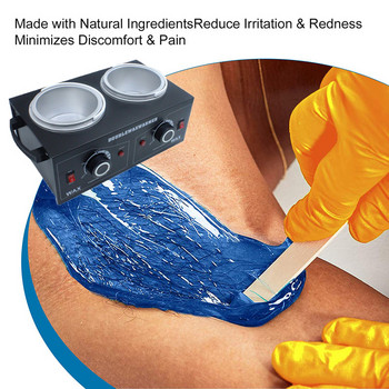 Διπλό Pot Wax Heater Ηλεκτρικό Εργαλείο Αποτρίχωσης Επαγγελματικό Μπάνιο Παραφίνης Θεραπεία Παραφίνης Αποτρίχωση Σαλόνι περιποίησης δέρματος