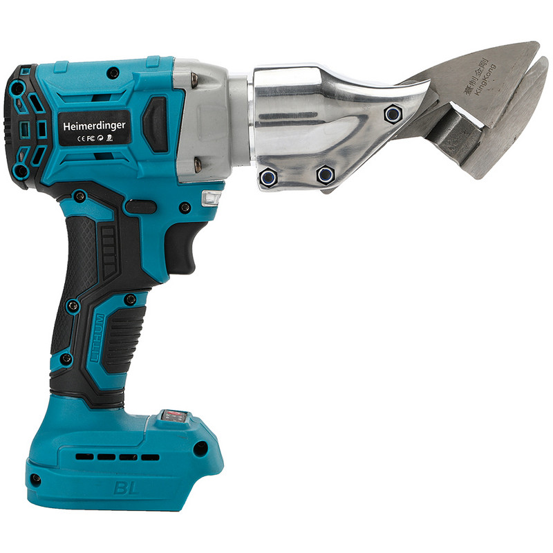 Foarfece din oțel din fier de călcat fără fir 18V Foarfece din tablă de fier Cutter din oțel carbon Instrumente de tăiat metal compatibile BL1840 1850 1860 Baterie