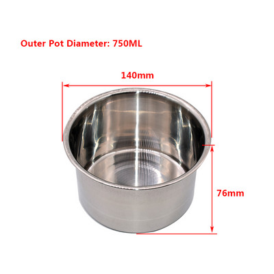 1 komplektas elektrinis šildytuvas Bičių vaško lydymo krosnelė su puodine žvake Bičių vaško lydymo aparatas Bičių vaško šildytuvas vaško lydymui pasidaryk pats žvakė