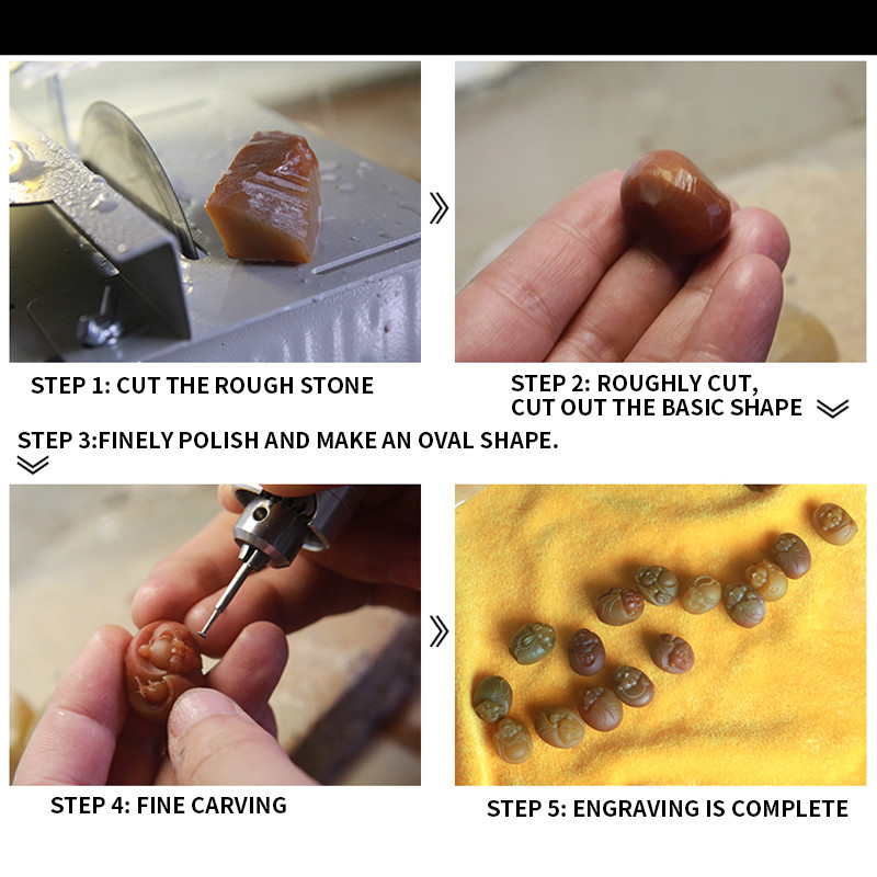 Многофункционална машина за гравиране на нефрит, машина за рязане, електрическа шлифовъчна машина, настолна шлифовъчна машина, малка полираща машина