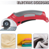 Elektrinės žirklės audinio pjovimo mašina ličio įkraunama odos siuvimo siuvimo žirklinė volframo plieno ašmenys nešiojamas rankinis įrankis