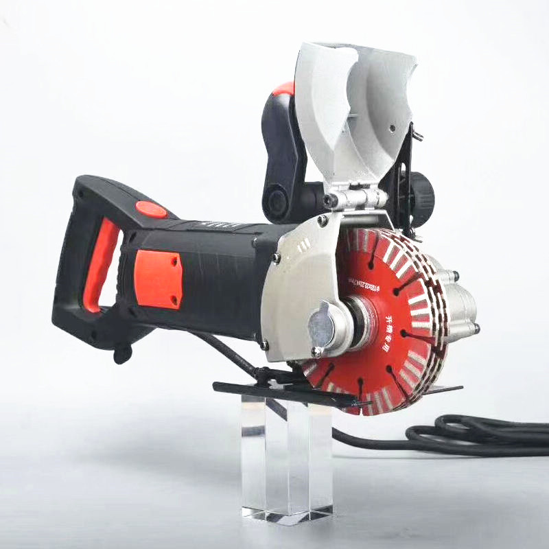 Falvágó gép 4800 W elektromos falvágó horonyvágó gép 40 mm-es porálló és infravörös irányzék