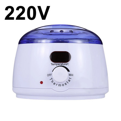 SM Wax Heater Mini kijelző Többfunkciós gyors szőrtelenítés viasz olvadó alumínium ötvözet bélés Beauty melegítő viasz edény