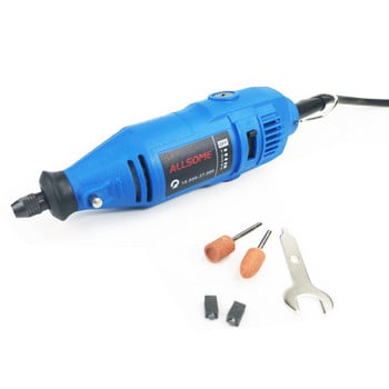 ALLSOM 180W Electric Dremel Engraving Mini Drill μηχανή στίλβωσης Περιστροφικό εργαλείο μεταβλητής ταχύτητας με εξαρτήματα 148 τμχ HT2831