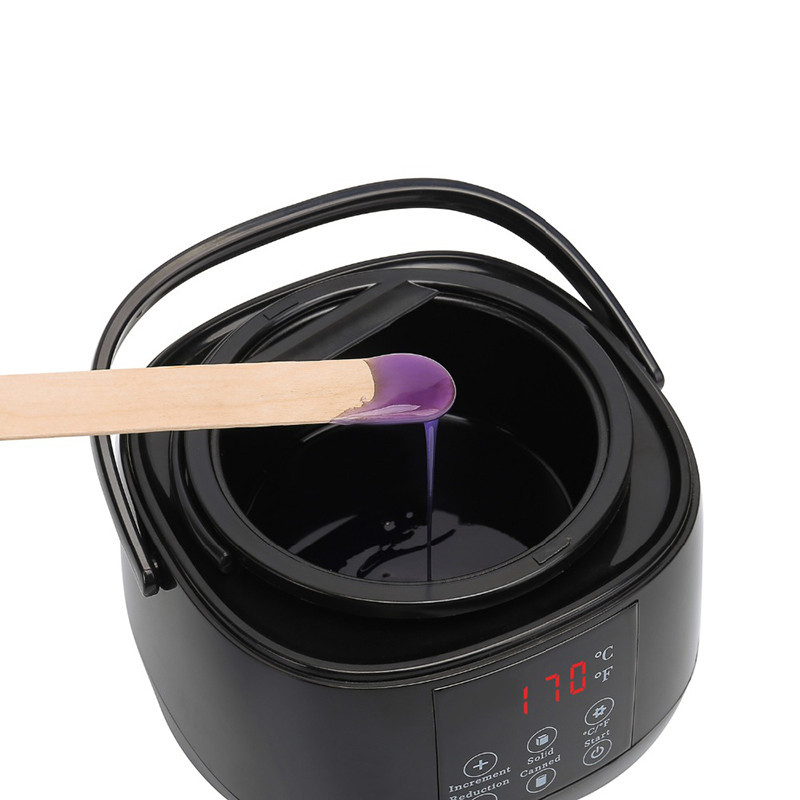 Wax melegítő szőrtelenítés LED kijelzővel és állítható hőmérséklet- és késleltetési vezérléssel a teljes testhez, lábakhoz hónalj arc bikinihez