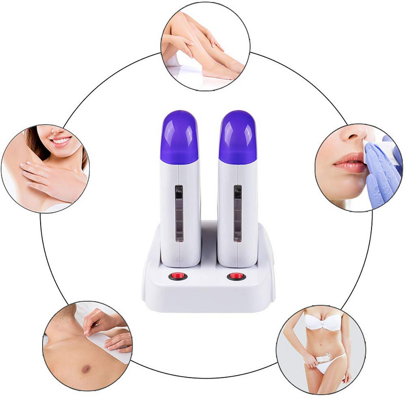 Viasz szőrtelenítéshez Wax Machine Warmer Wax Heater SPA Hand Epilator Feet Paraffin Wax Újratölthető gép Testszőrtelenítő Haj