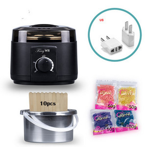 Vaško šildytuvo šildytuvo plaukelių šalinimo rinkinys Depiliacijos lydalo degiklis Parafino vonios vaškavimo rinkinys, skirtas rankų intelektualiai temperatūros kontrolei LL10