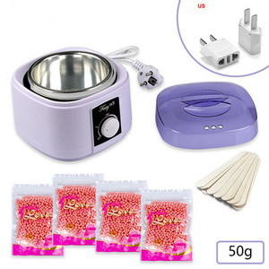 Vaško šildytuvo šildytuvo plaukelių šalinimo rinkinys Depiliacijos lydalo degiklis Parafino vonios vaškavimo rinkinys, skirtas rankų intelektualiai temperatūros kontrolei LL10