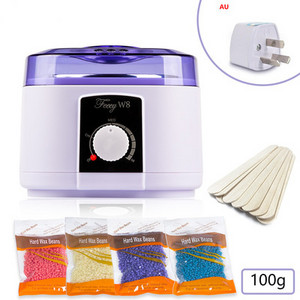 Vaško šildytuvo šildytuvo plaukelių šalinimo rinkinys Depiliacijos lydalo degiklis Parafino vonios vaškavimo rinkinys, skirtas rankų intelektualiai temperatūros kontrolei LL10