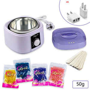 Vaško šildytuvo šildytuvo plaukelių šalinimo rinkinys Depiliacijos lydalo degiklis Parafino vonios vaškavimo rinkinys, skirtas rankų intelektualiai temperatūros kontrolei LL10