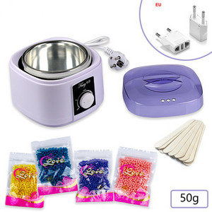 Vaško šildytuvo šildytuvo plaukelių šalinimo rinkinys Depiliacijos lydalo degiklis Parafino vonios vaškavimo rinkinys, skirtas rankų intelektualiai temperatūros kontrolei LL10