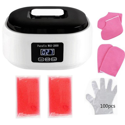Baie cu ceară de parafină Mască pentru mâini și picioare Încălzitor de ceară Kit de hidratare și hidratare Spa pentru epilarea cu ceară a mâinilor Îngrijire netedă și moale a pielii