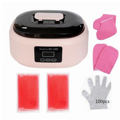 Baie cu ceară de parafină Mască pentru mâini și picioare Încălzitor de ceară Kit de hidratare și hidratare Spa pentru epilarea cu ceară a mâinilor Îngrijire netedă și moale a pielii
