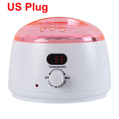 Paraffin Wax melegítő viasz melegítő gép lábak Mini SPA kézi gép testszőrtelenítő szőrtelenítő eszköz 400 g viaszbabbal