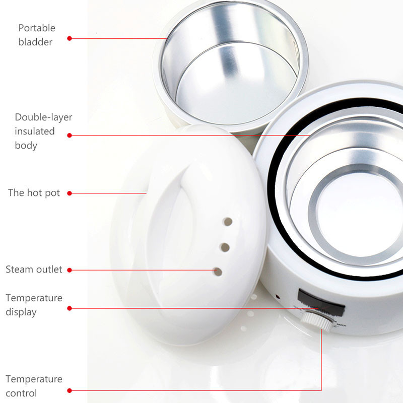 Wax Warmer Heater szőrtelenítő gép Lcd Temperature Pot Body Hand Láb gyantázó gép szőrtelenítéshez Spa Salon Beauty Tool