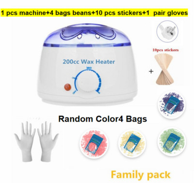200cc mini Wax Warmer Szőreltávolító Szemöldök Epilátor SPA Wax Melegítő Epilátor Testgyantázás Férfiak és Nők