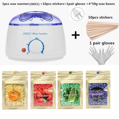 200cc mini Wax Warmer Szőreltávolító Szemöldök Epilátor SPA Wax Melegítő Epilátor Testgyantázás Férfiak és Nők