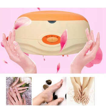 Αποτριχωτική συσκευή χεριών Paraffin Therapy Bath Wax Heater Pot Warmer Beauty Salon Spa Equipment System Keriterapy Orange
