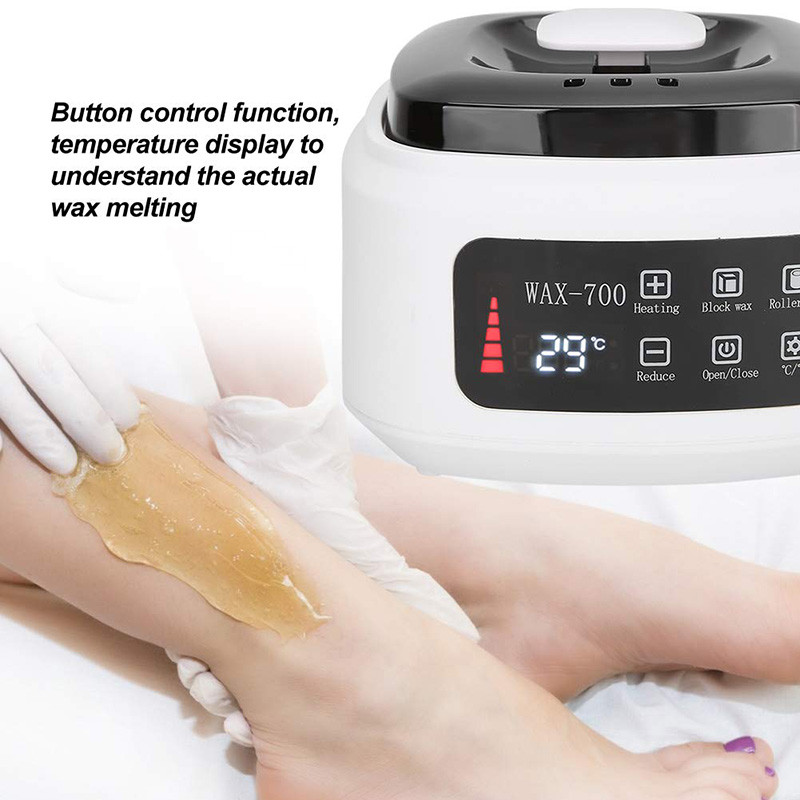 500 ml Wax Heater Professzionális SPA kézi epilátor lábparaffin viaszgép elektromos szőrtelenítő viaszmelegítő szőrtelenítő lábakra