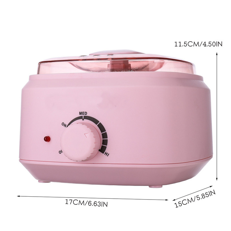 450ml Wax Heater szőrtelenítő viaszgép paraffin viasz melegítő edény Spa kéz láb test szőr epilátor szőrtelenítő gyantázó készlet