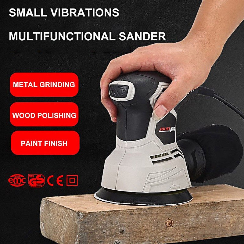 Alat za obradu drva 220 V Električna brusilica za drvo Orbitalna brusilica za metal Brusilica Brusilica za boju DIY električni alati Stroj za brušenje