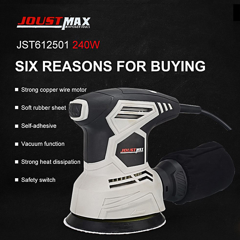 Alat za obradu drva 220 V Električna brusilica za drvo Orbitalna brusilica za metal Brusilica Brusilica za boju DIY električni alati Stroj za brušenje