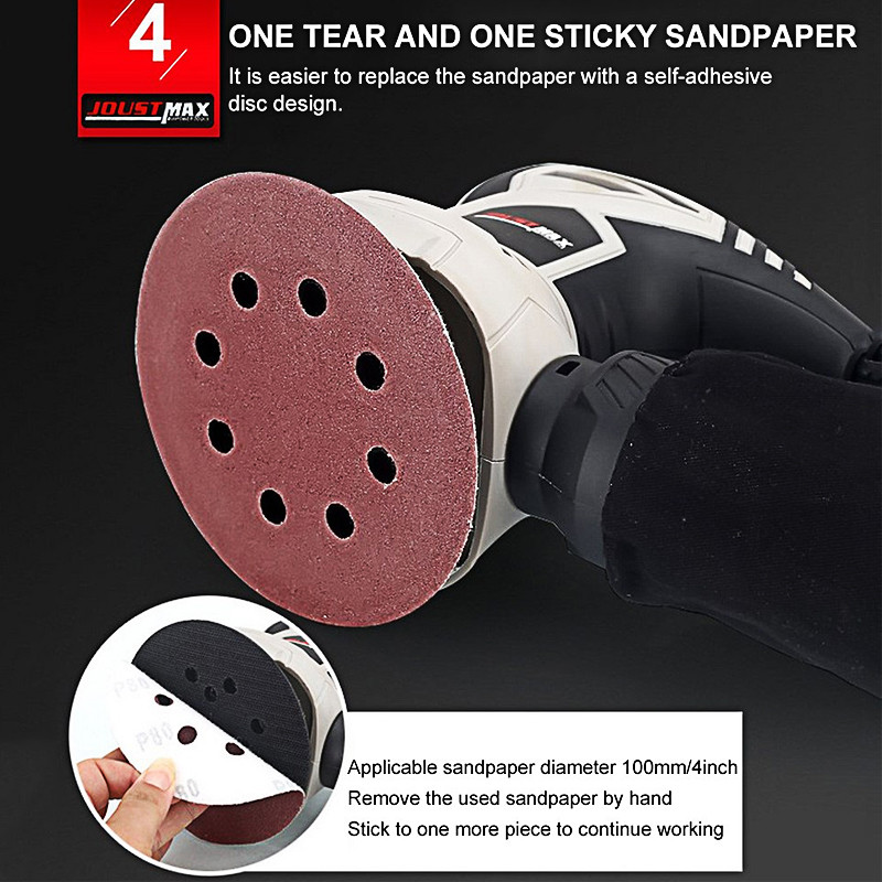 Alat za obradu drva 220 V Električna brusilica za drvo Orbitalna brusilica za metal Brusilica Brusilica za boju DIY električni alati Stroj za brušenje