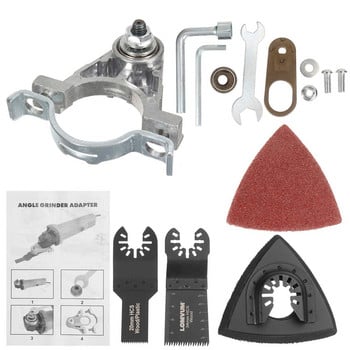 M10 Γωνιακός Μύλος Μετατροπέας 4,5° Σετ κεφαλής προσαρμογέα ταλαντευόμενου εργαλείου κοπής ξύλου Κιτ λείανσης στίλβωσης με ανοιχτή τρύπα