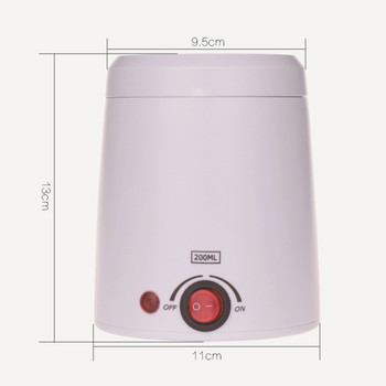 Електрически нагревател за восък Машина за горещ восък Нагревател за парафиново гърне Обезкосмяване Машина за топене на восък Бърз нагревател Лесен за използване EU Plug